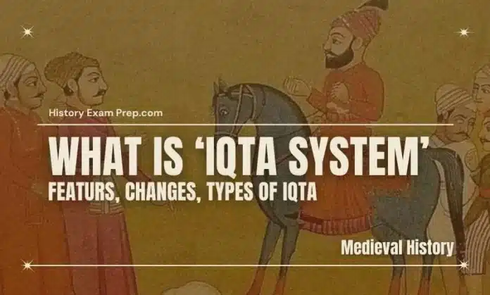 Iqta system