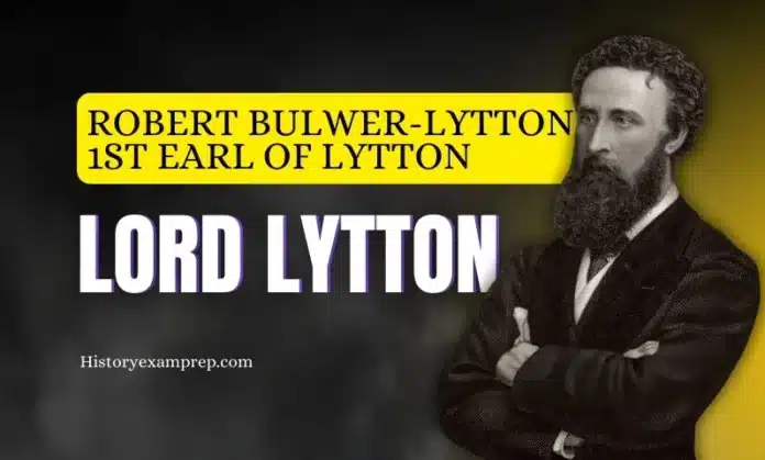 Lord Lytton Viceroy of India 1876-1880